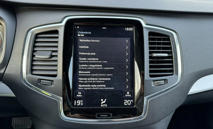 Volvo XC 90 cena 119900 przebieg: 152000, rok produkcji 2017 z Góra małe 781